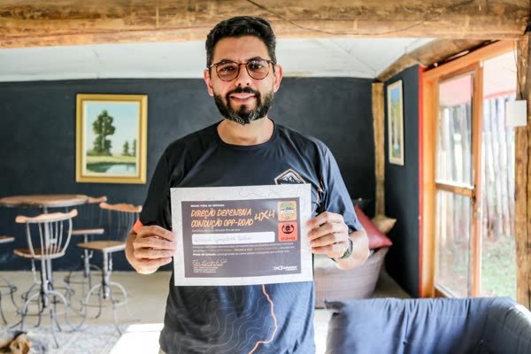 Aluno com certificado
